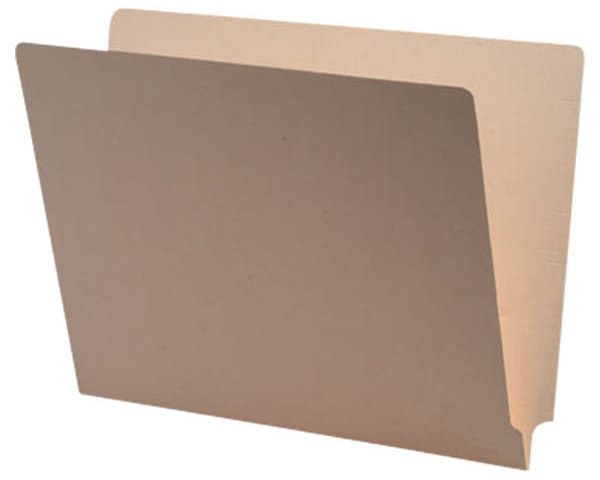 11pt Manila Folders, Full Cut END TAB, Letter Size (Box of 100)