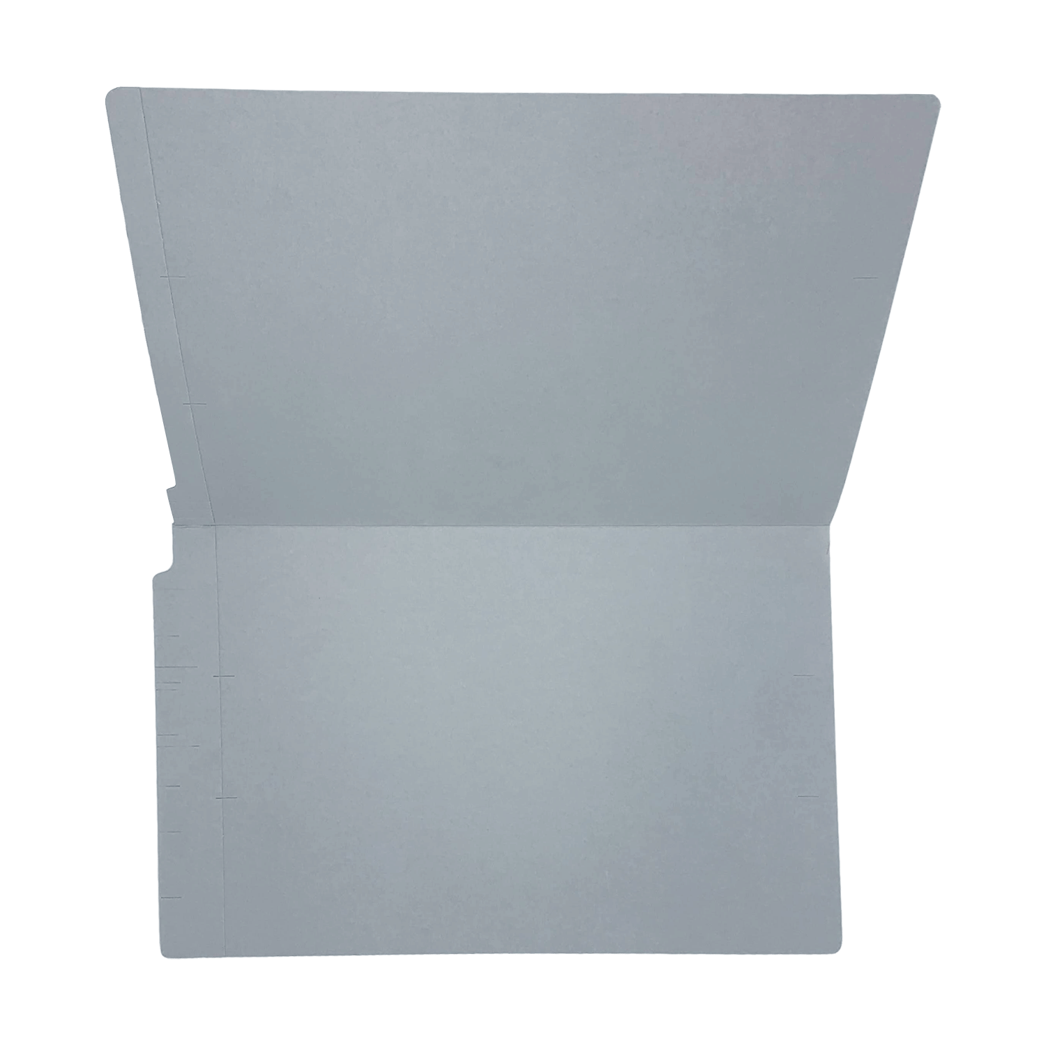 14pt Gray Folders, Full Cut 2-Ply END TAB, Legal Size (Box of 50) - Image 4
