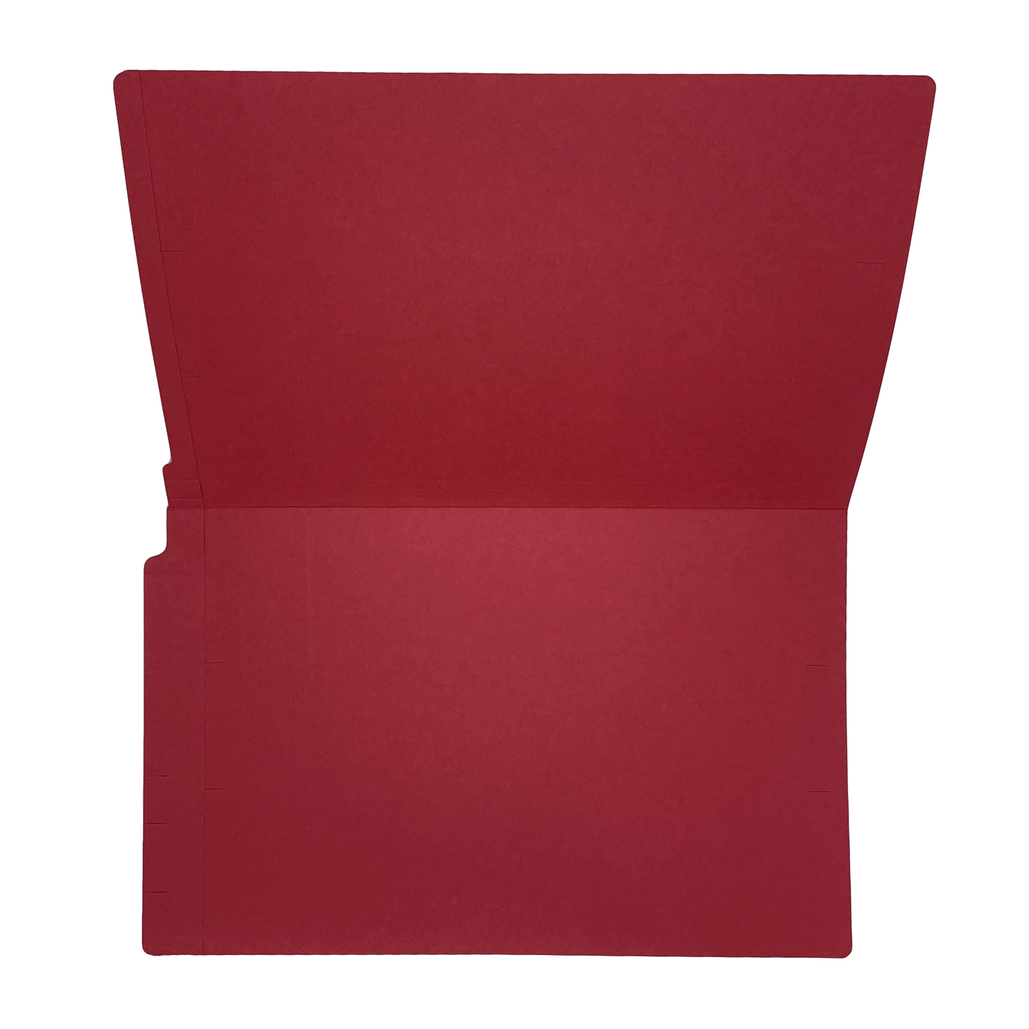 14pt Red Folders, Full Cut 2-Ply END TAB, Legal Size (Box of 50) - Image 4