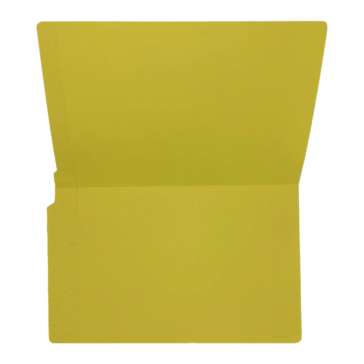 14pt Yellow Folders, Full Cut 2-Ply END TAB, Legal Size (Box of 50) - Image 4