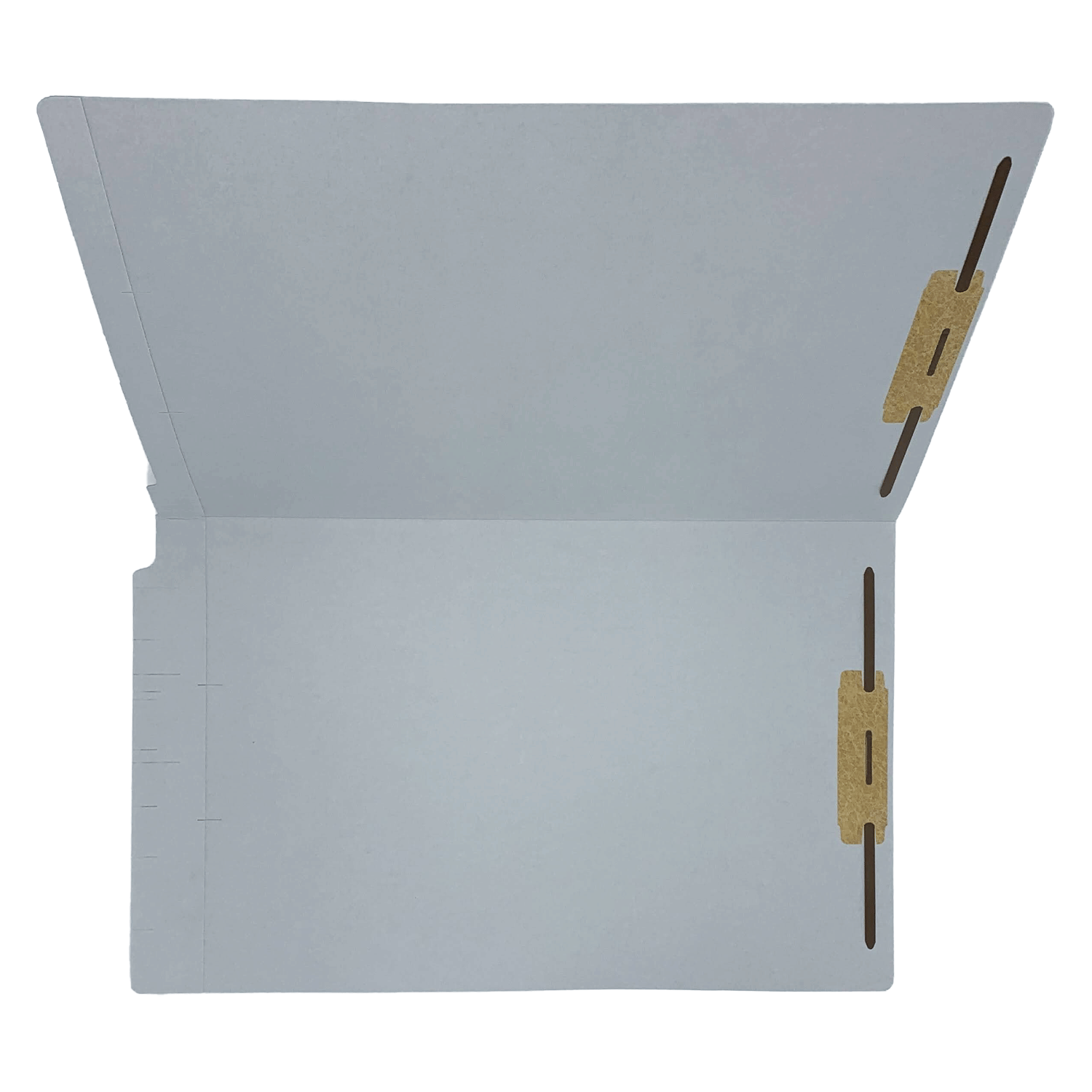 14pt Gray Folders, Full Cut 2-Ply END TAB, Legal Size, Fastener Pos #1 & #3 (Box of 50) - Image 4
