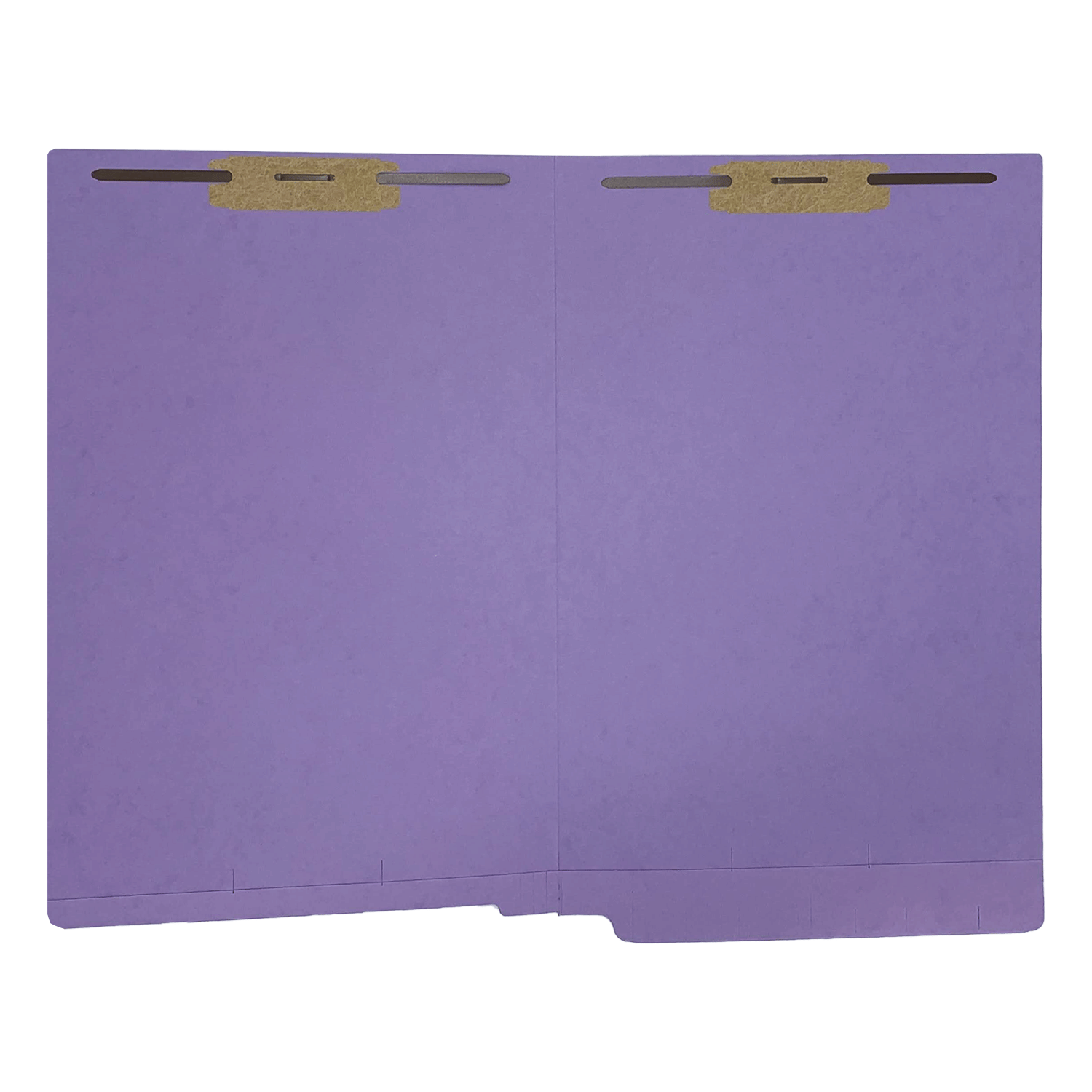 14pt Lavender Folders, Full Cut 2-Ply END TAB, Legal Size, Fastener Pos #1 & #3 (Box of 50) - Image 3