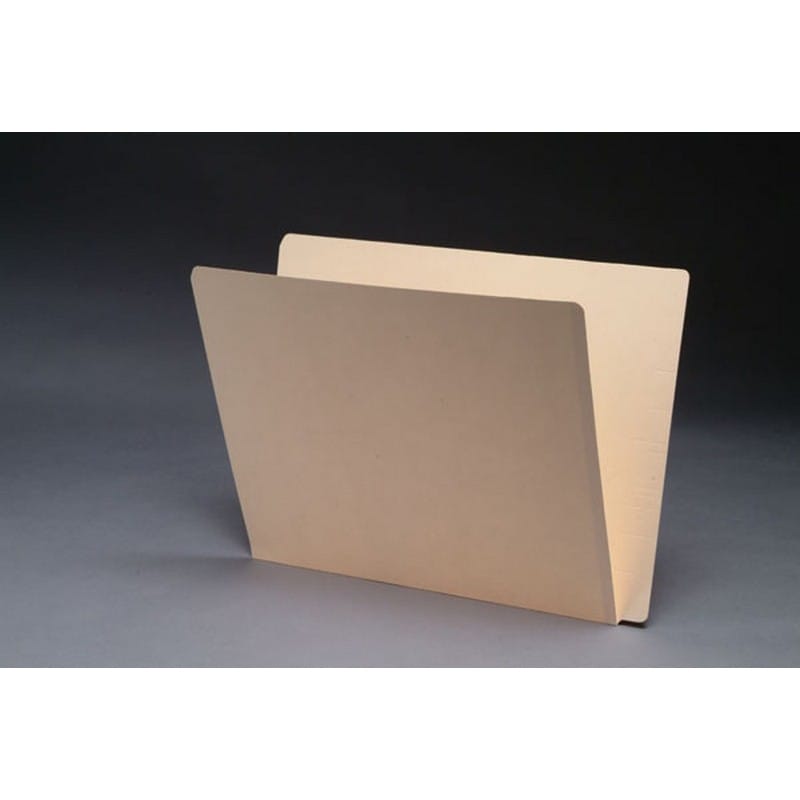 11pt Manila Folders, Full Cut 2-Ply Super END TAB, Letter Size (Box of 100) - Image 2