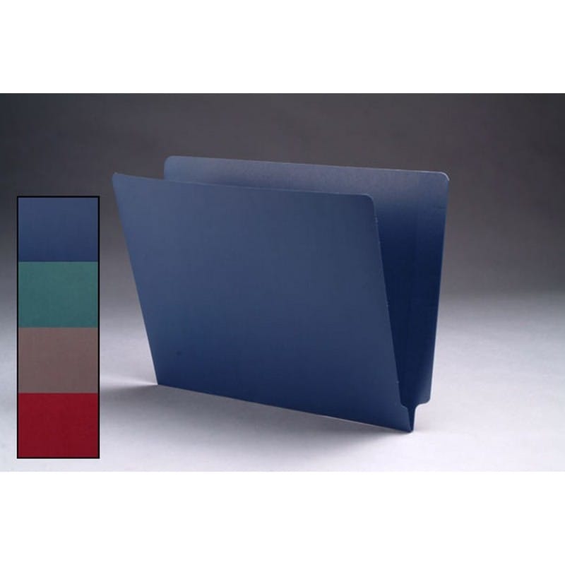 11pt Cheshire Linen Color Folders, Full Cut 2-Ply END TAB, Letter Size (Box of 50)