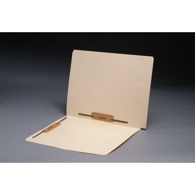 11pt Manila Folders, Full Cut 2-Ply Super END TAB, Letter Size, Fastener Pos #3 & #5 (Box of 50)