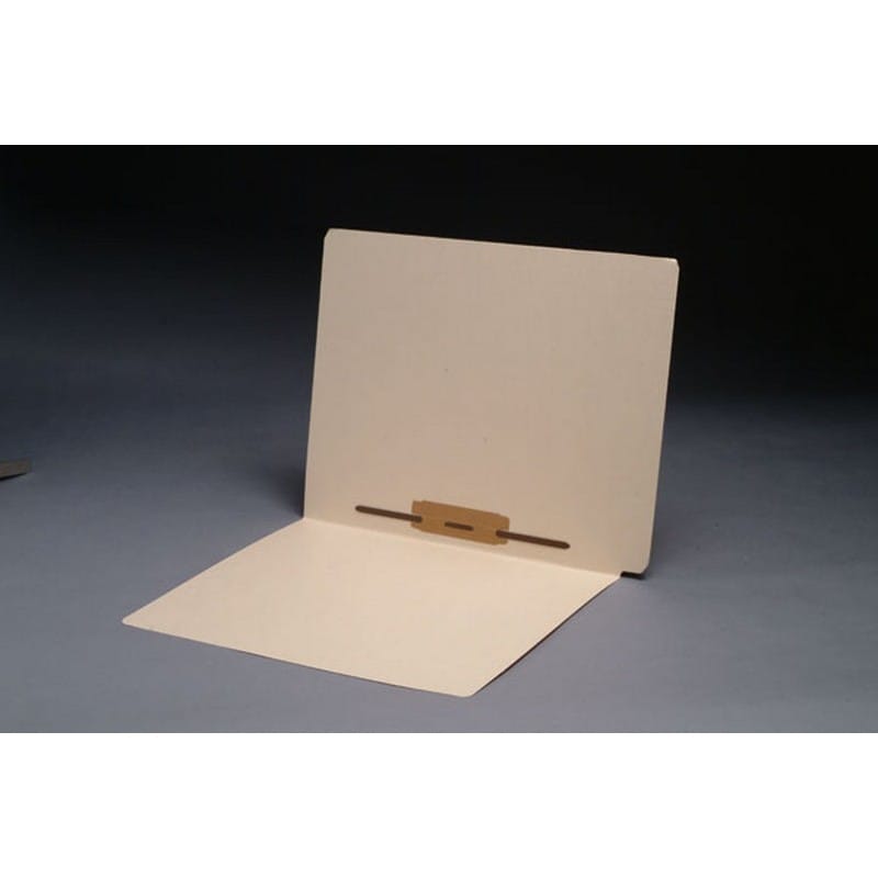 14pt Manila Folders, Full Cut Super END TAB, Letter Size, Fastener Pos #5 (Box of 50)