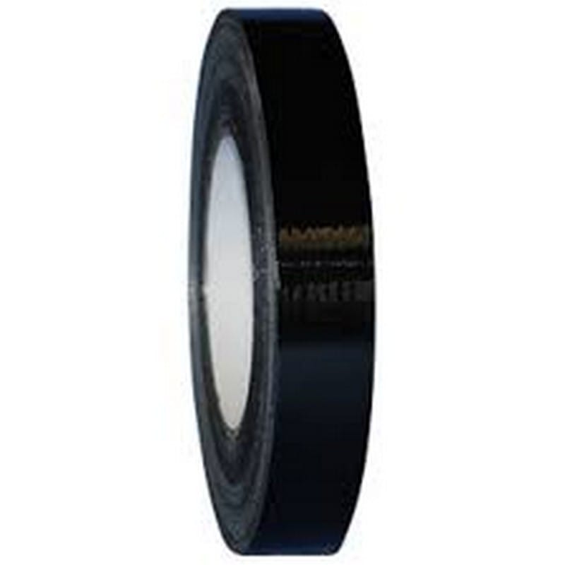 3/4" x 72 Yd Black Colored Polypropylene Tape (Case of 48 Rolls) - Image 2