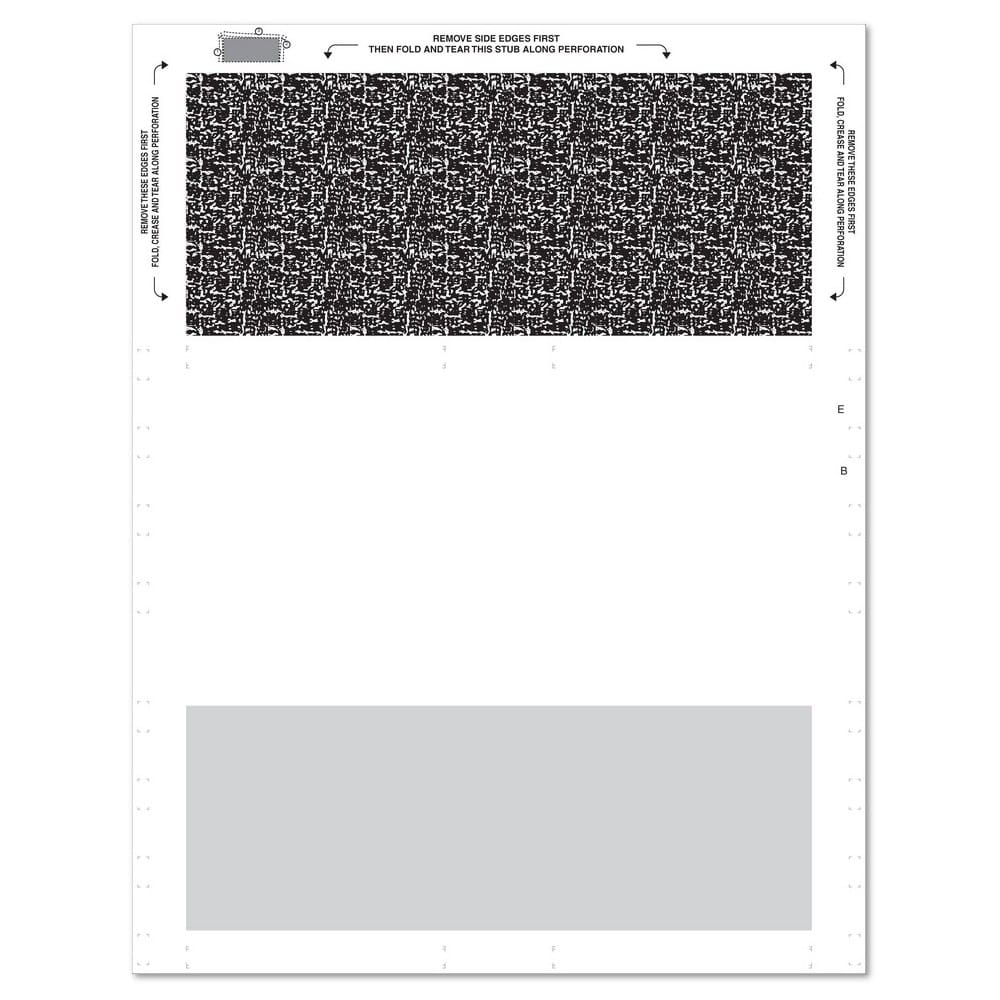 8-1/2" x 11" Z Fold 1098 Mortgage Tax Forms (Box of 500) - Image 3