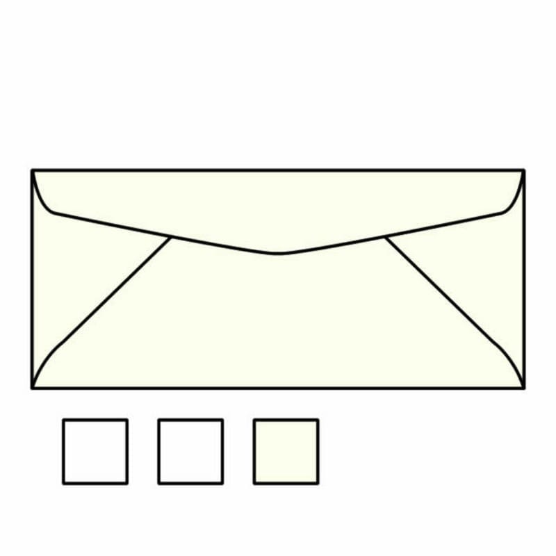 #10 Regular Business Envelopes, 4-1/8" x 9-1/2", 24#, 25% Cotton Bond, Watermarked, Imaging Finish, White (Box of 500) - Image 2