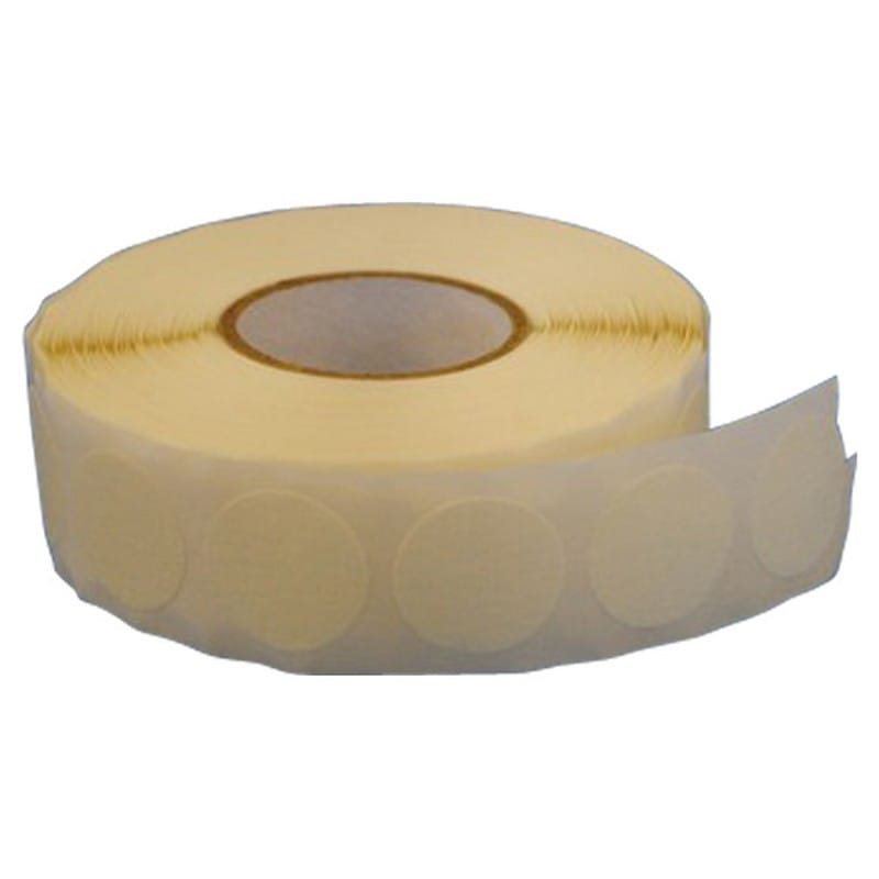 2-5/8" Diameter Hi-Temp Masking Discs (Roll of 500 Discs)