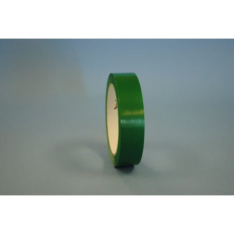 3/8" x 180 Yd Dark Green UPVC Produce Bag Sealing Tape (Case of 96 Rolls) - Image 2