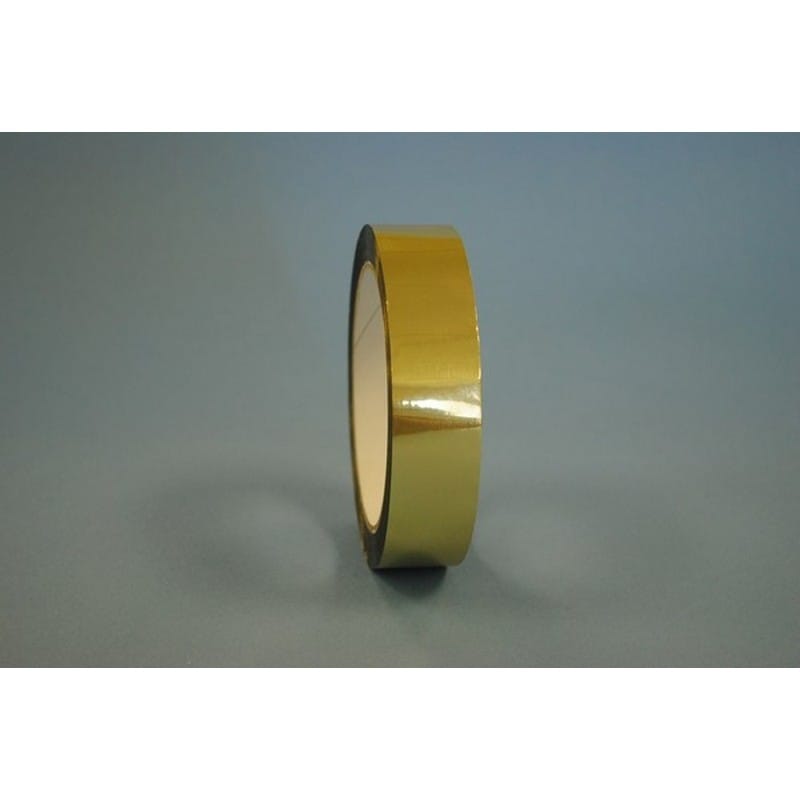 3/8" x 72 Yd Gold Metalized Mylar Tape (Case of 96 Rolls)
