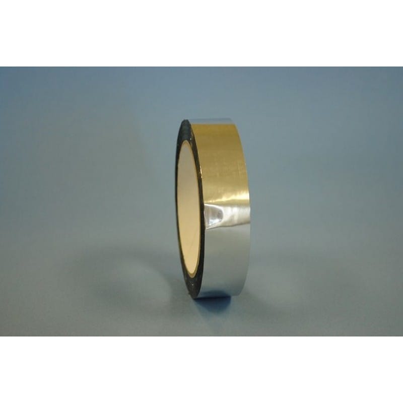 3" x 72 Yd Silver Metalized Mylar Tape (Case of 16 Rolls) - Image 2