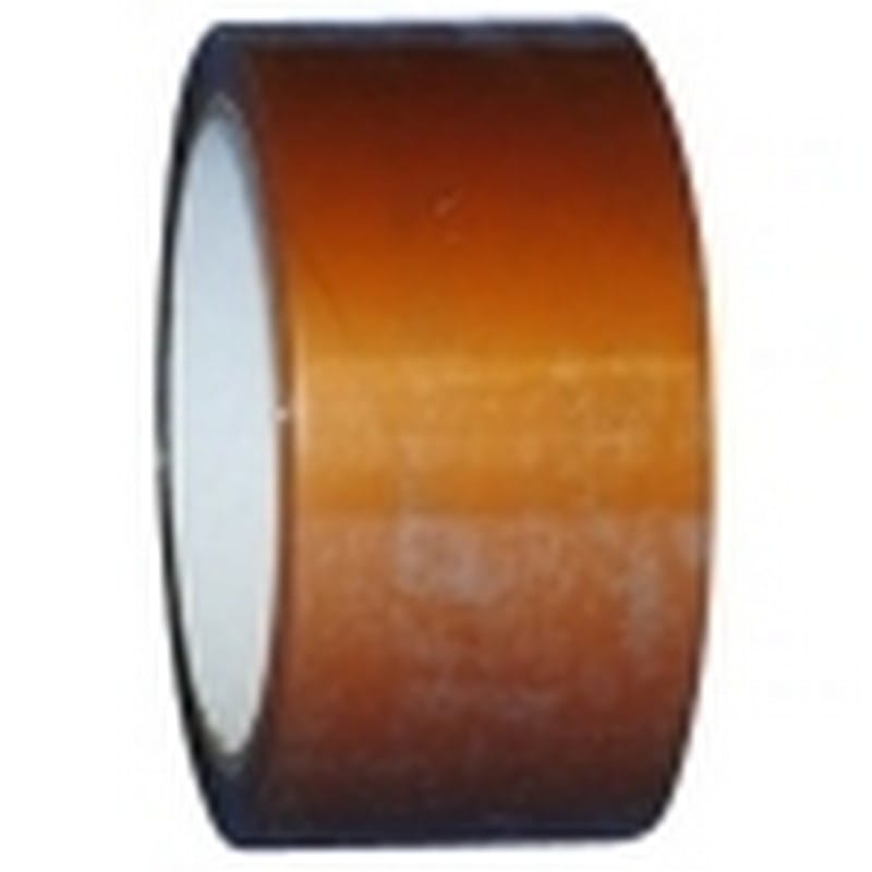 3" x 110 Yd 1.7 mil Polypropylene Box Sealing Tape with Natural Rubber Adhesive (Case of 24 Rolls) - Image 2