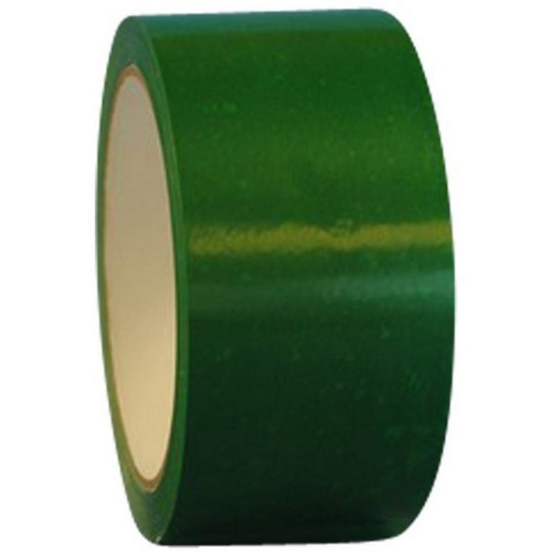 2" x 110 Yd Green 2 mil Polypropylene Box Sealing Tape with Acrylic Adhesive (Case of 6 Rolls)