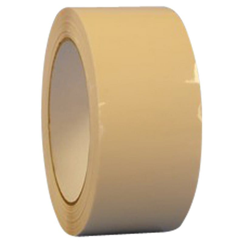 2" x 1000 Yd White 2 mil Polypropylene Box Sealing Tape with Natural Rubber Adhesive (Case of 6 Rolls)