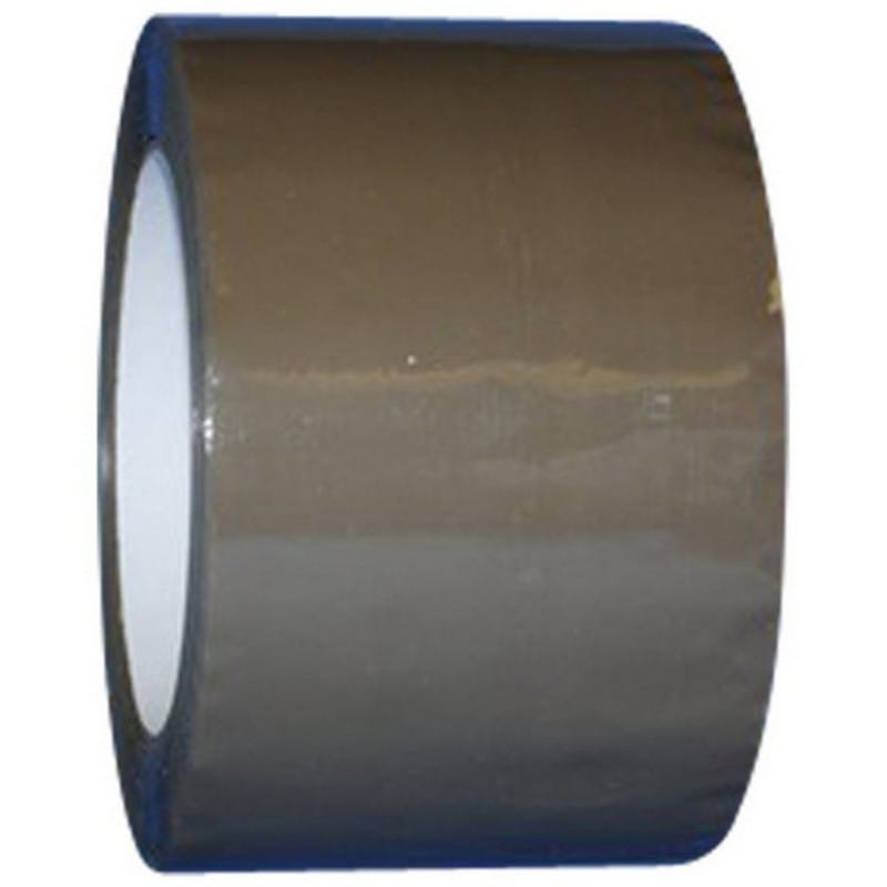 2" x 55 Yd Tan 2 mil Polypropylene Box Sealing Tape with Acrylic Adhesive (Case of 36 Rolls)