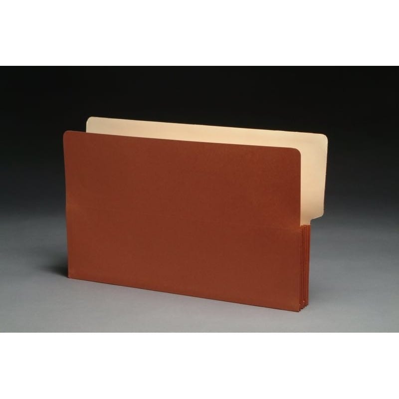 Shelf Tab Expansion Pockets, Paper Gussets, Legal Size, 1-3/4" Expansion (Carton of 100) - Image 2