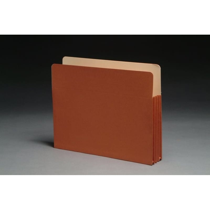 Standard TOP TAB Expansion Pockets, Paper Gussets, Letter Size, 3-1/2" Expansion (Carton of 100)