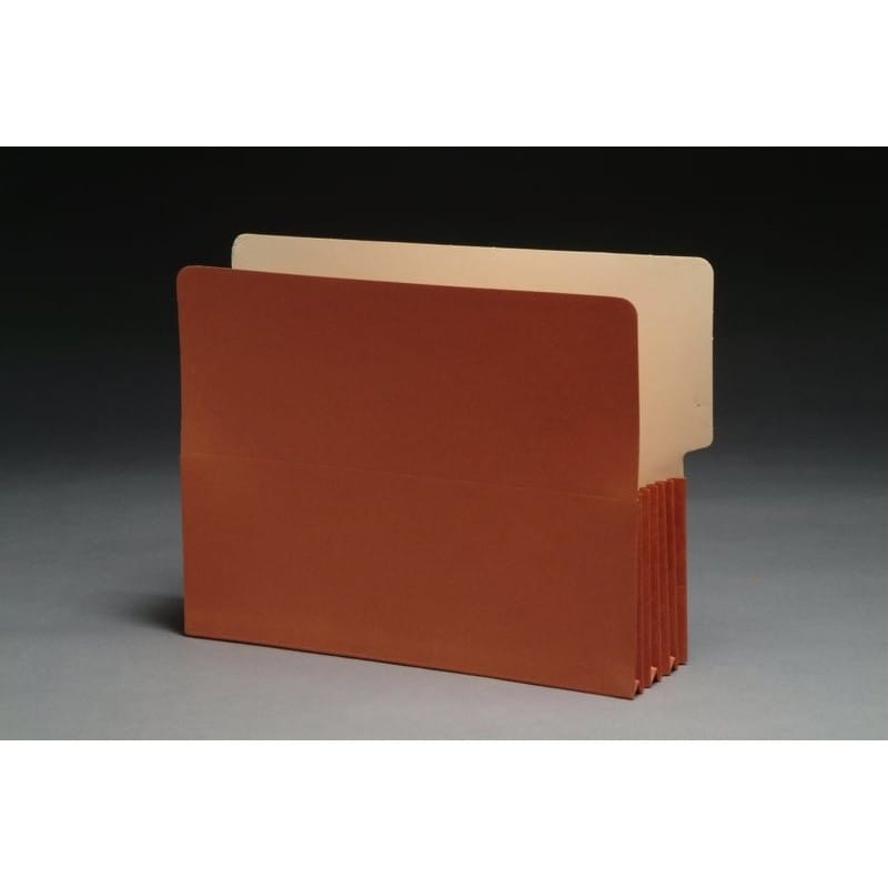 Shelf Tab Expansion Pockets, Paper Gussets, Letter Size, 5-1/4" Expansion (Carton of 100) - Image 2