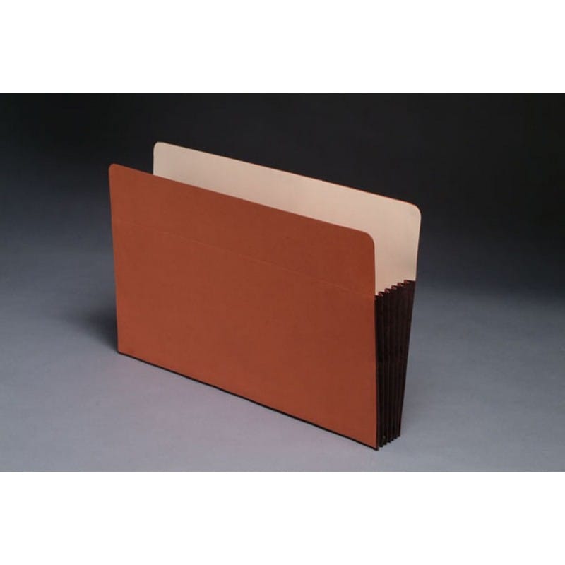 Economy TOP TAB Expansion Pockets, Tyvek Gussets, Legal Size, 5-1/4" Expansion (Carton of 100) - Image 2