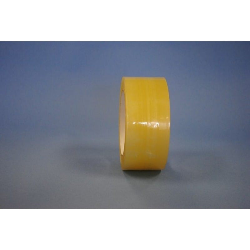 2" x 55 Yd Clear 3 mil Polypropylene Box Sealing Tape with Hot Melt Rubber Adhesive (Case of 36 Rolls) - Image 2