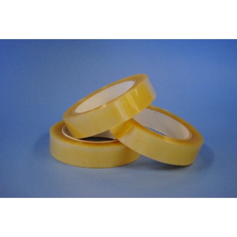 2" x 1000 Yd Clear 2.9 mil Polypropylene Box Sealing Tape with Hot Melt Rubber Adhesive (Case of 6 Rolls) - Image 2