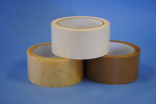 2" x 1000 Yd 2.2 mil PVC Box Sealing Tape (Case of 6 Rolls)