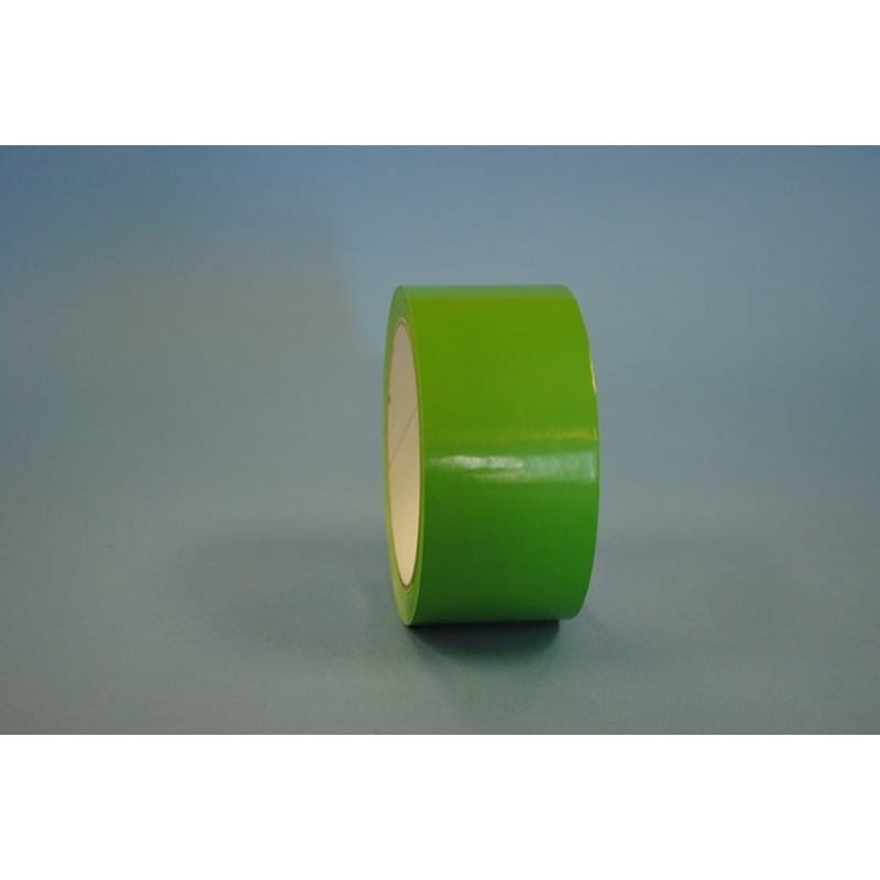3" x 110 Yd Light Green 2.2 mil PVC Box Sealing Tape (Case of 24 Rolls)