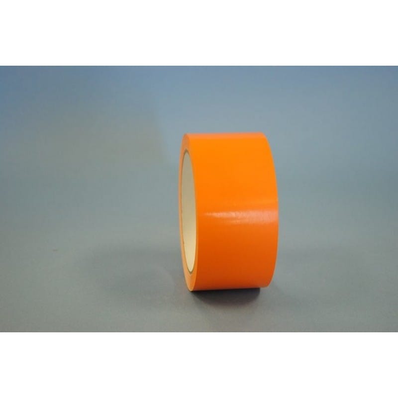 3" x 55 Yd Orange 2.2 mil PVC Box Sealing Tape (Case of 24 Rolls)