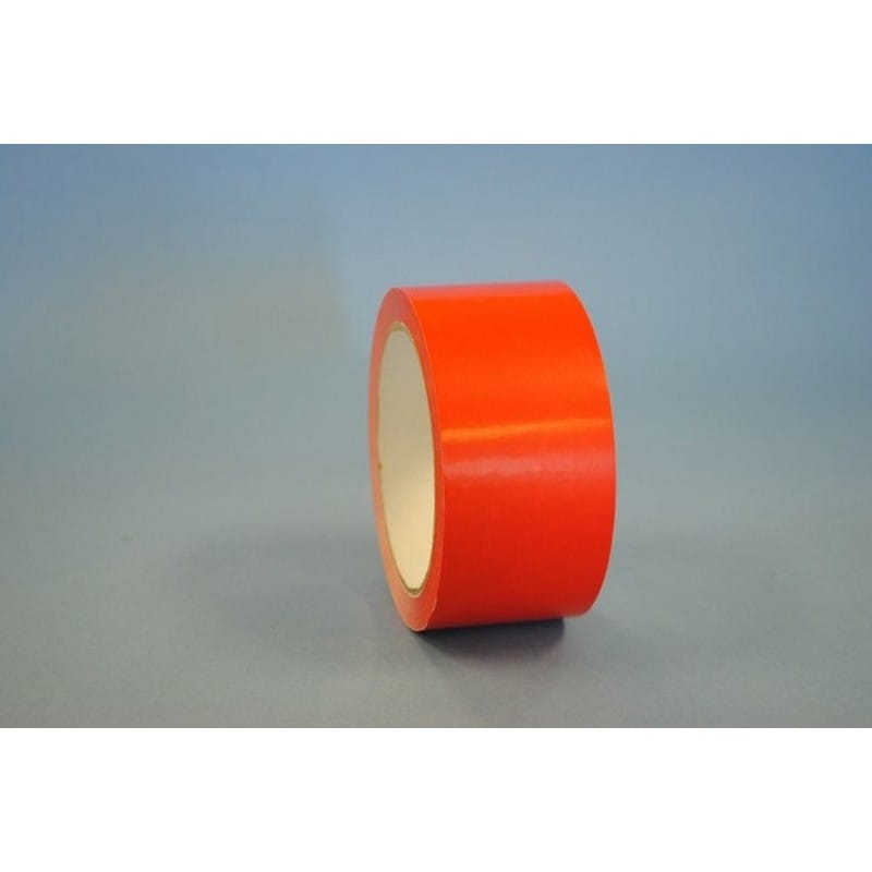 2" x 55 Yd Red 2.2 mil PVC Box Sealing Tape (Case of 36 Rolls) - Image 2