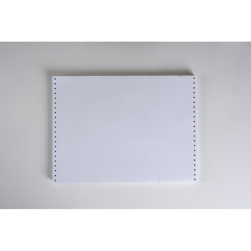 14-7/8" x 11" (W x H) Continuous 20# Computer Paper, Blank (Carton of 2600) - Image 2