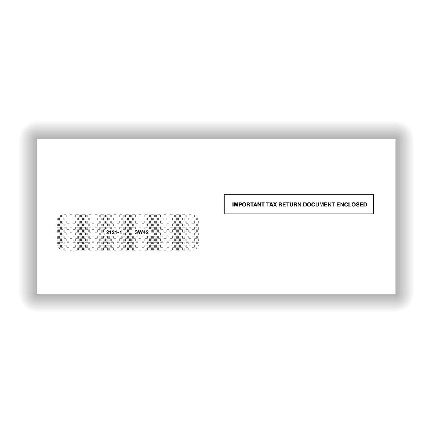 Single Window Envelope for 1042-S, Pack of 50