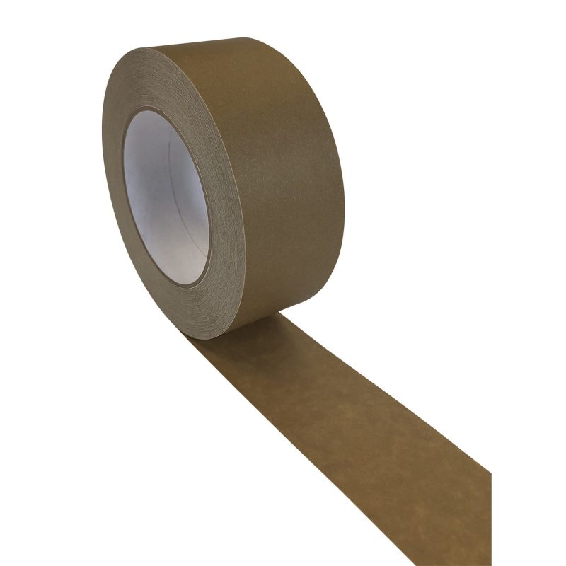 1/4" x 60 Yd General Purpose Kraft Flatback Tape (Case of 144 Rolls)