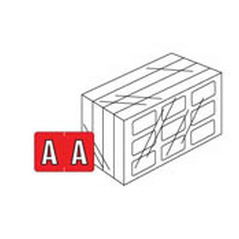 Barkley Compatible Refill kit "A-Z plus Mc" Labels, Polylaminated Stock, 1 " x 1-1/2" Individual Letters (2,016 labels)