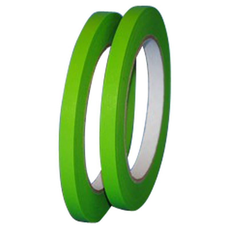 2" x 60 Yd Green Printable Colored Rope Flatback Tape (Case of 24 Rolls)