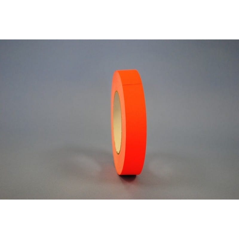 2" x 60 Yd Orange Printable Colored Rope Flatback Tape (Case of 24 Rolls)
