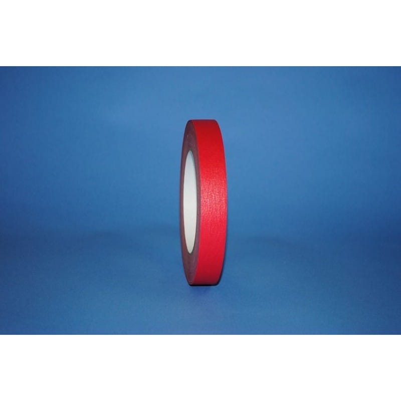 3" x 60 Yd Red Printable Colored Rope Flatback Tape (Case of 16 Rolls) - Image 2