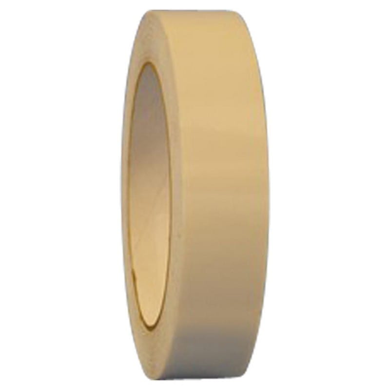 3/8" x 60 Yd White Tensilized 95# Polypropylene Tape (Case of 192 Rolls) - Image 2