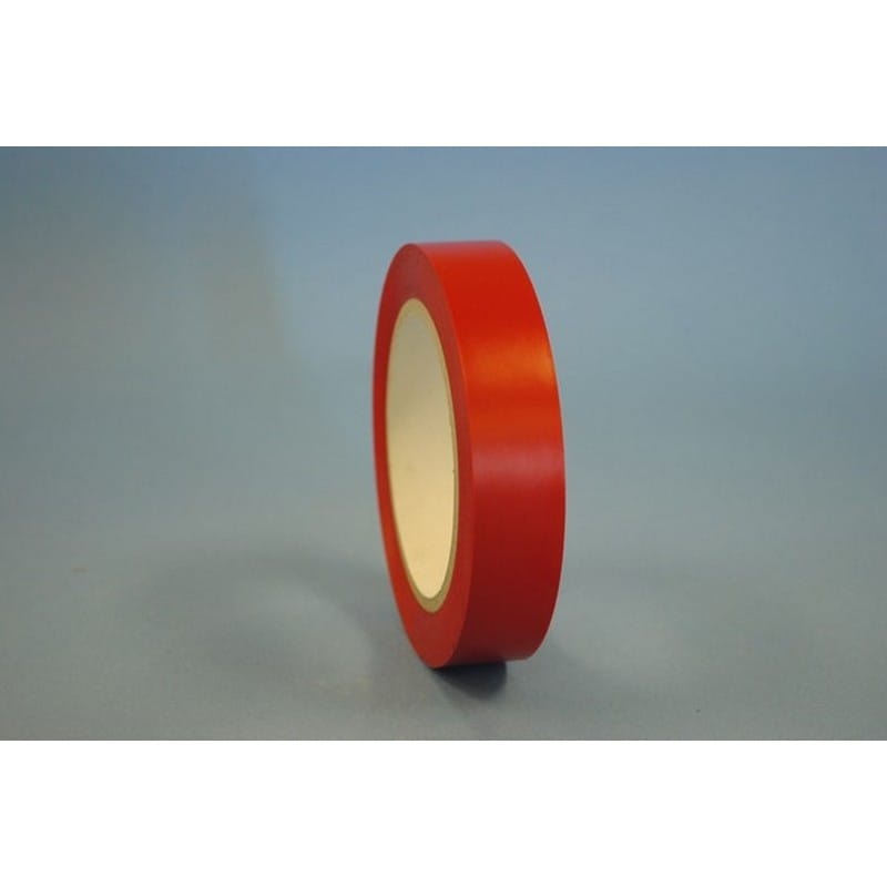 1" x 36 Yd Red 5 Mil Polyethylene Tape (Case of 36 Rolls)