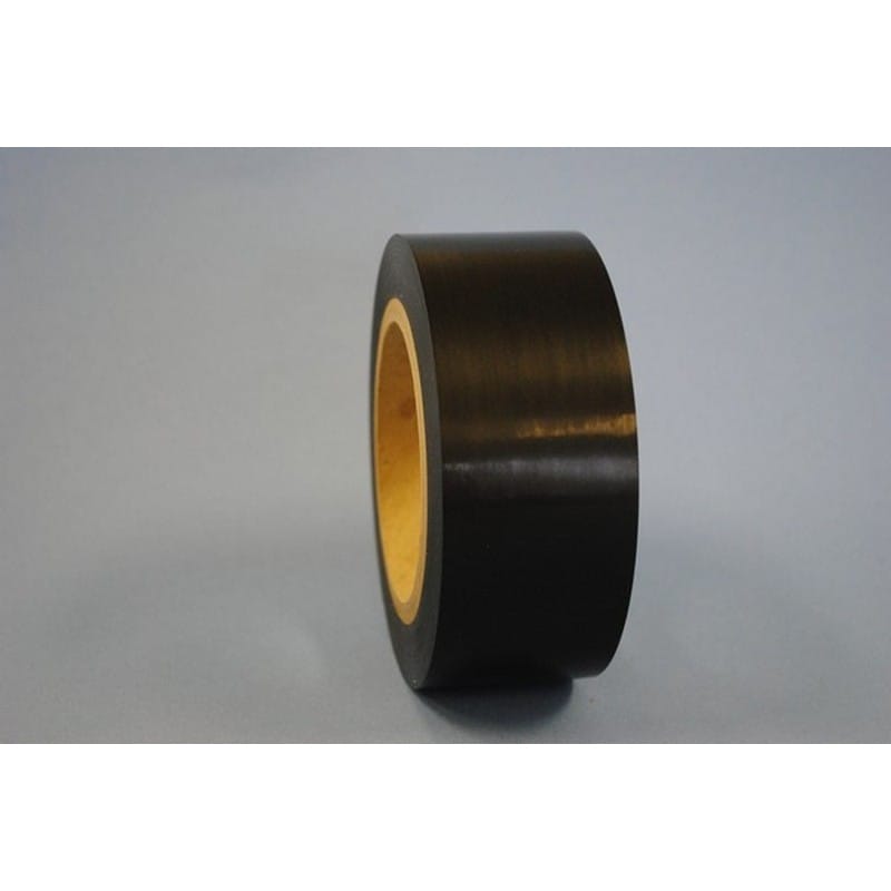 3" x 36 Yd Black 9 Mil Polyethylene Tape (Case of 16 Rolls)