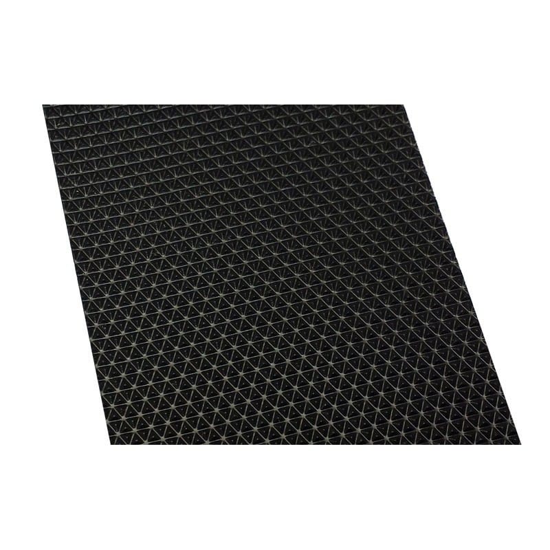 1" x 27.5 Yd Printers Roller Wrap, Black Diamond Embossed Tape (Case of 1 Roll) - Image 2