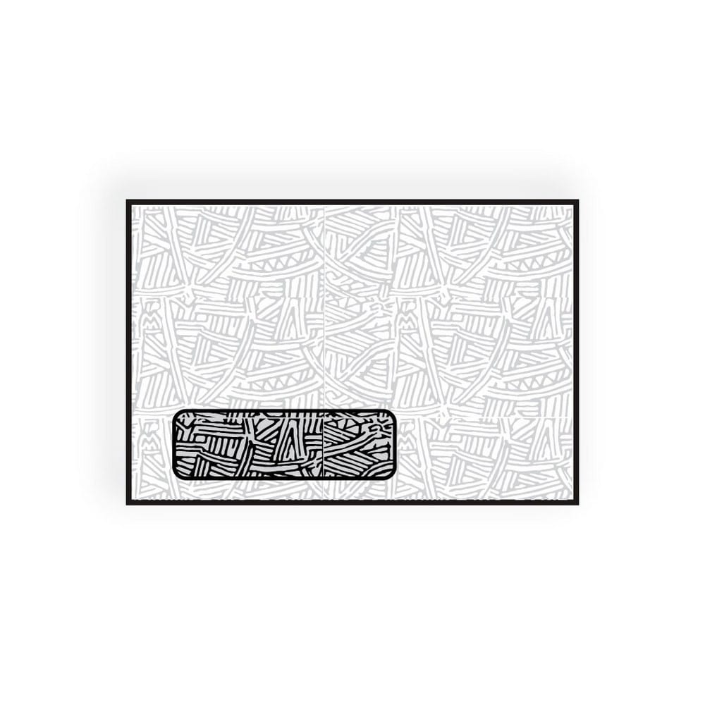 Poly Window Open Side Booklet Envelopes, 6" x 9", 24#, White (92% Brightness), Black Wesco Inside Tint (Box of 500)