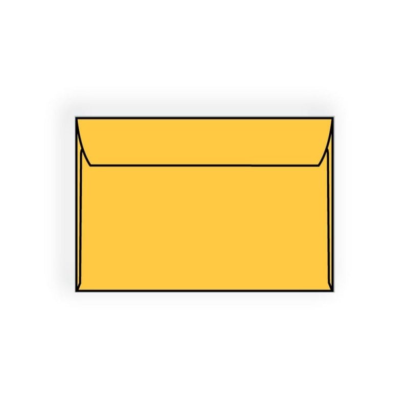 Open Side Booklet Envelopes, 6" x 9", 24#, Tan / Brown Kraft, Side Seams (Box of 500)