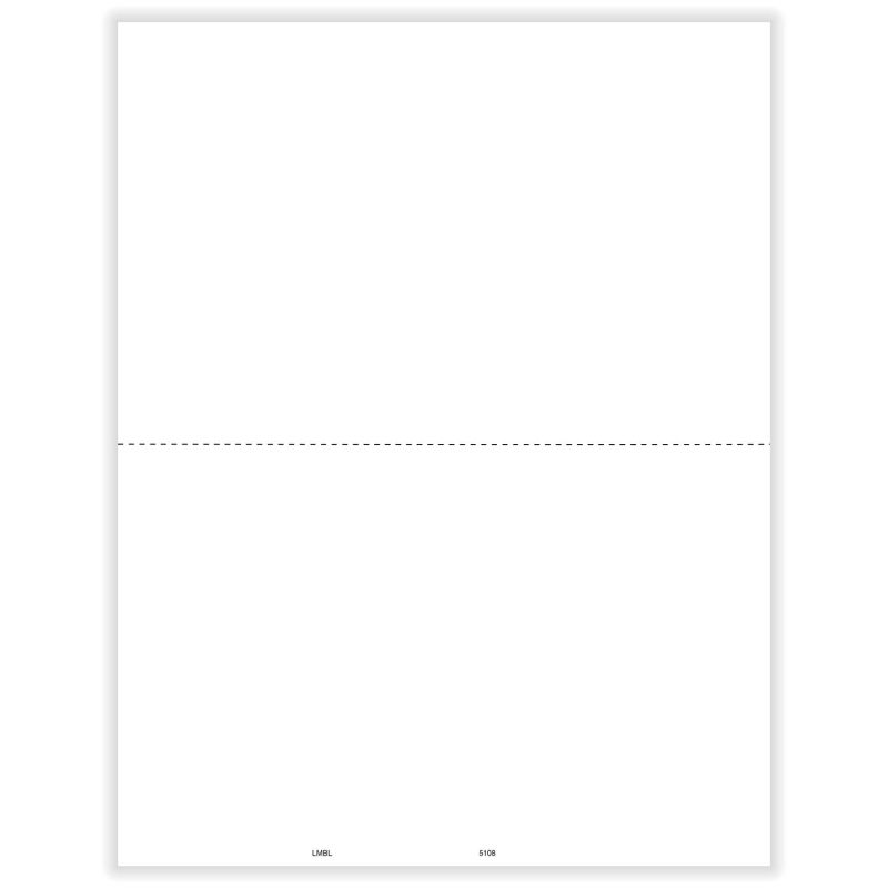 1099-MISC Blank With Backer Instructions Copy B, 25 sheets, 2 forms per sheet, 50 forms