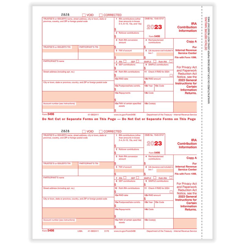 5498 Forms