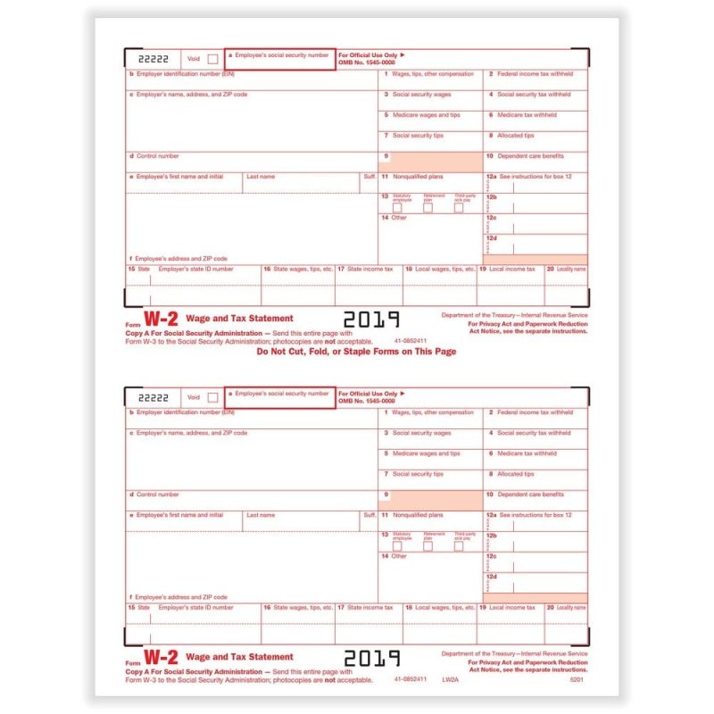 W-2 Forms