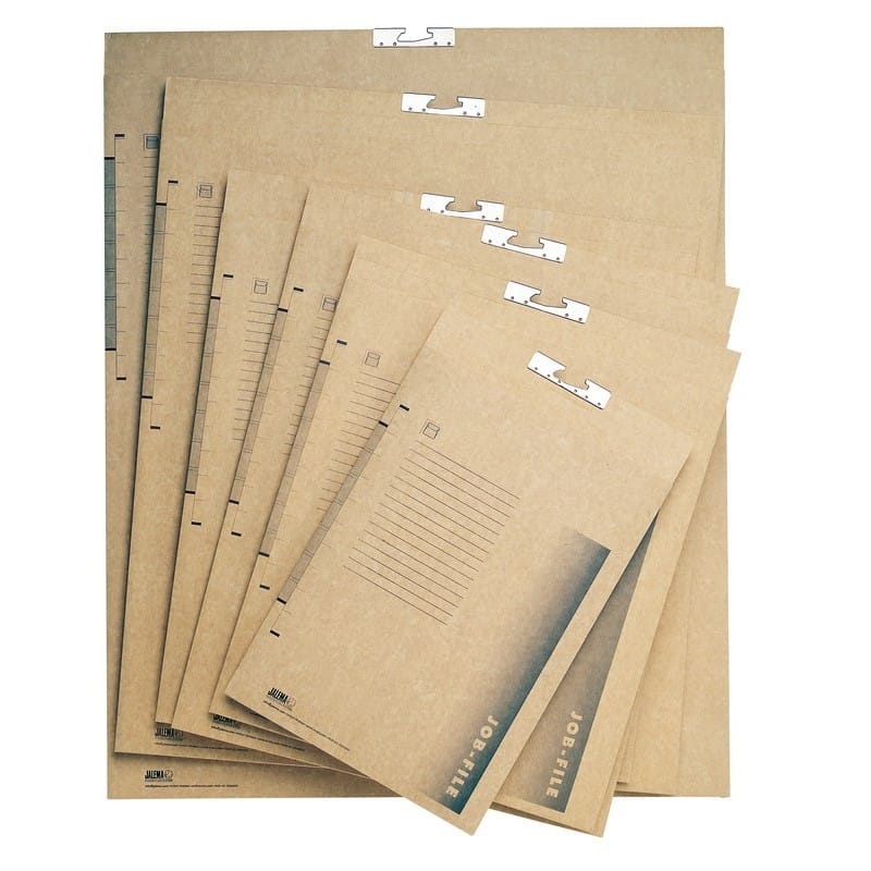 17" x 21" Capacity Jalema Grafi-System Brown File (Box of 50)