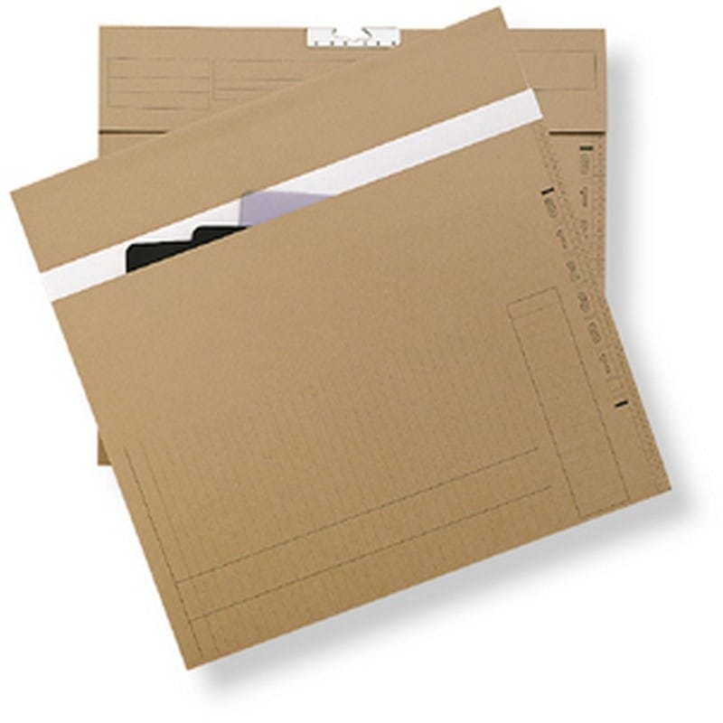 14" x 17" Capacity Jalema Grafi-System Brown Screen Print File (Box of 100)
