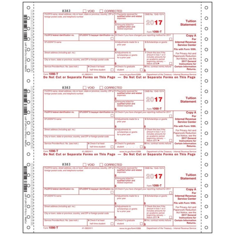 1098 Forms